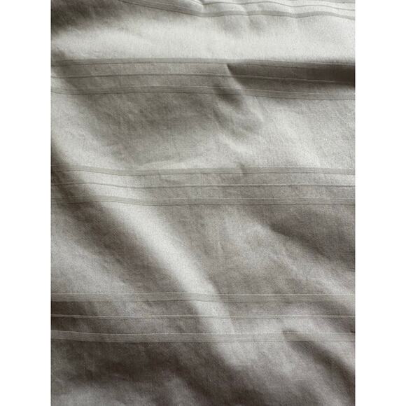 2 Ralph Lauren Pillow Sham Ruffles Textured Jacquard Floral paisley gray set - Picture 14 of 16